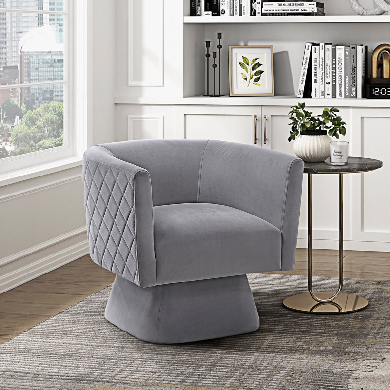 Chaise pivotante Upholstery, Gris