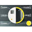 Huldar Glass Flat Wall Mirror