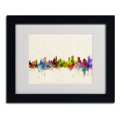 « ottawa, canada » par michael tompsett, impression encadrée encadrée