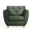 Marylin Upholstered Leather Armchair-550478303-550847768
