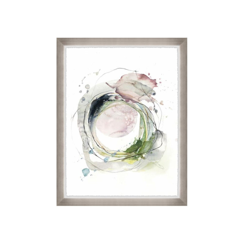 Ocean Voice III Print by L. Bodine, Glass Coat, 32" H x 24" W x 1.5" D
