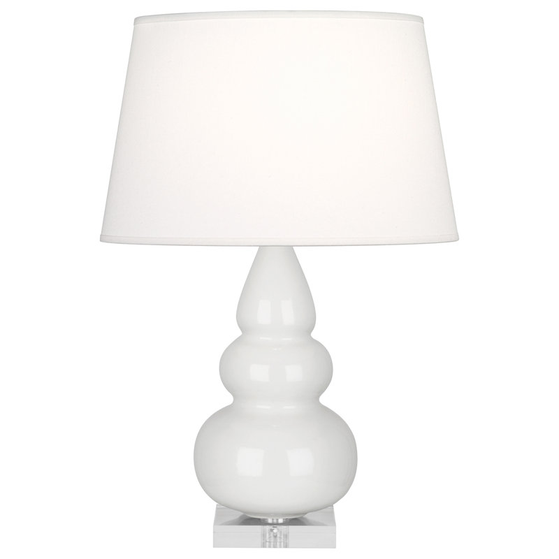 Triple Gourd Table Lamp, 24" H x 16" W x 16" D, Lucite, Lily