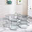 Jemily Glass Top Coffee Table-834708890
