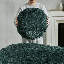 Canapé-lit courbé en chenille - 86 po, rembourré par compression, sans assemblage-126540384