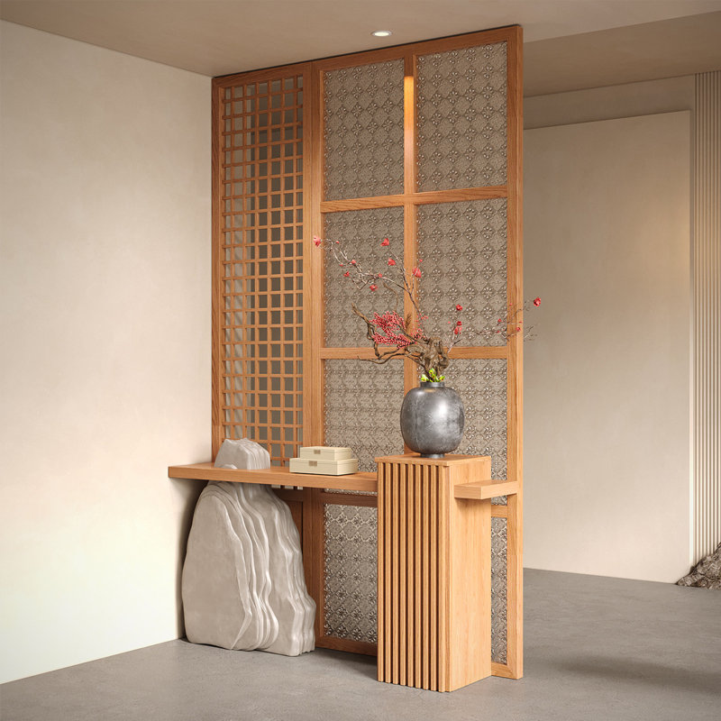 Plateforme d'entrée en pierre simulée, H 31,50 po x l 53,15 po x P 11,81 po