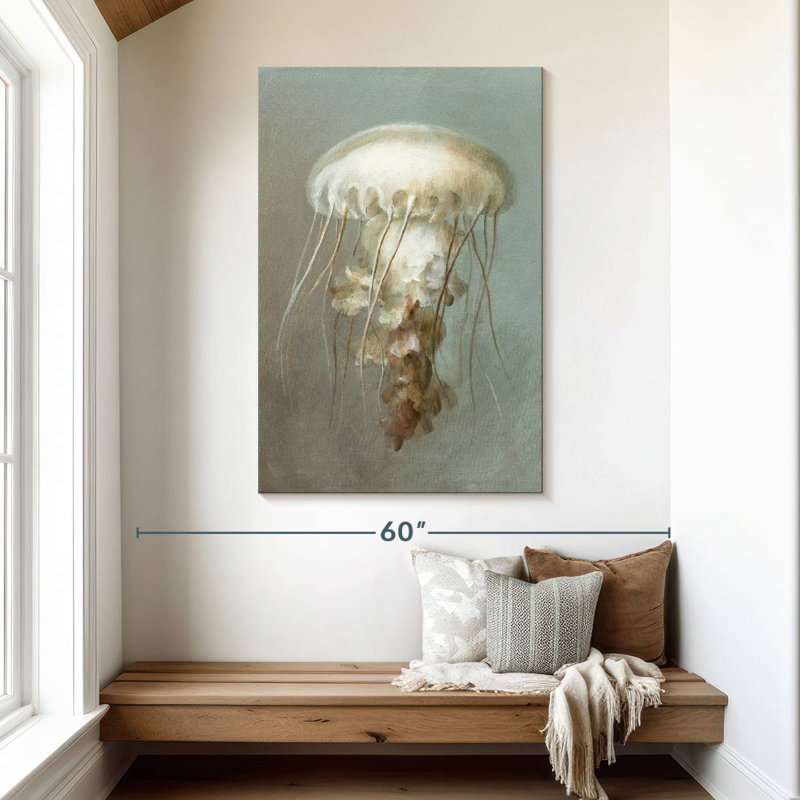Brampt Treasures From The Sea IV, H 48 po x l 32 po