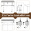 Allias 3‑Light Kitchen Island Pendant