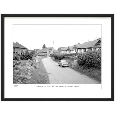 Burton On The Wolds, Seymour Road C1960 - Single Picture Frame Print