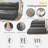 Folding Sofa Bed, Convertible Sleeper Chair With Pilow Foldable Matress, 2 In 1 Pull Out Loveseat Sofa Portable Fold Out Chair Bed Comfy Floor Couch Lounge For Living Room Bedroom, Queen, Gray-1887534159-1888053156