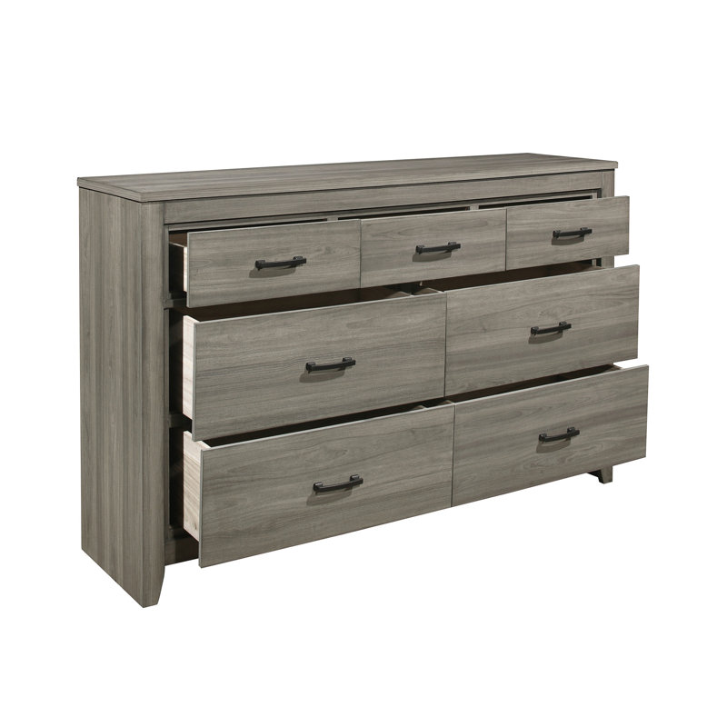 Commode de style rustique industriel 7 pièces