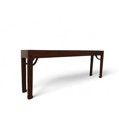 Console en bois massif 98,03149606299212 po