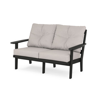 Lakeside Oxford Deep Seating Loveseat by POLYWOOD