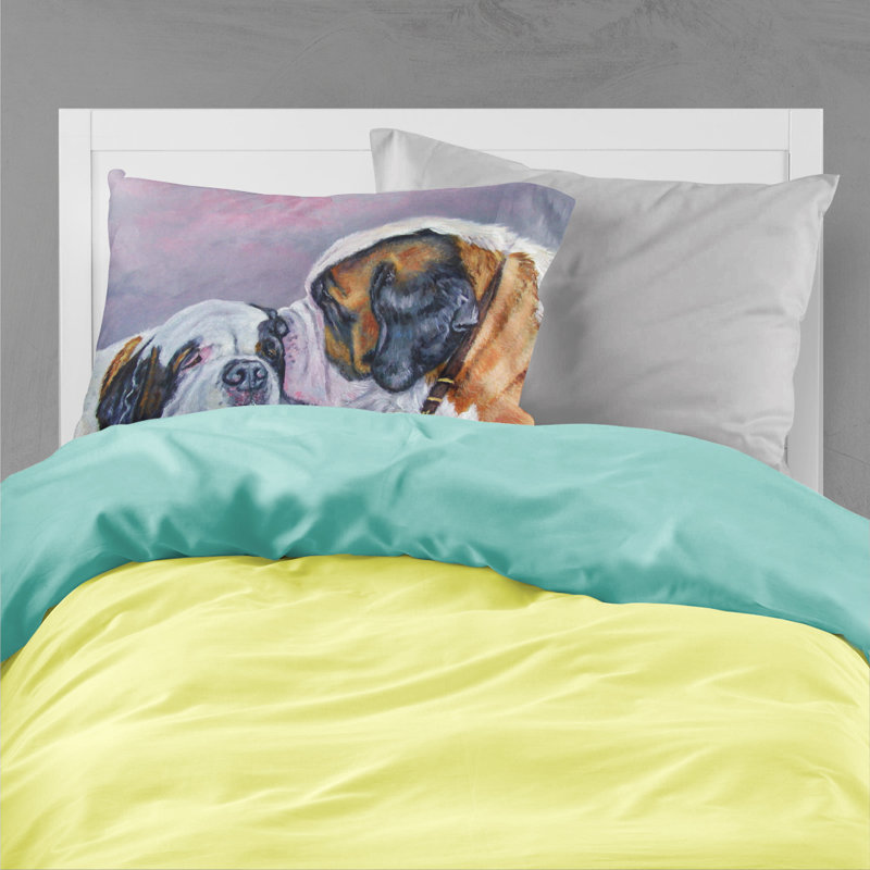  Taie d'oreiller Saint Bernard Whisperer