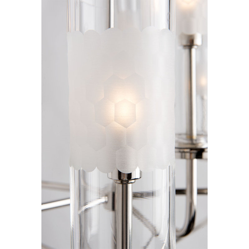 Wentworth 12 - Light Chandelier, Polished Nickel