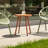 Patio Table Living Room Side Table, Round Accent Table Small Side Table Nightstand-850727238
