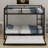 Metal Bunk Bed With Trundle