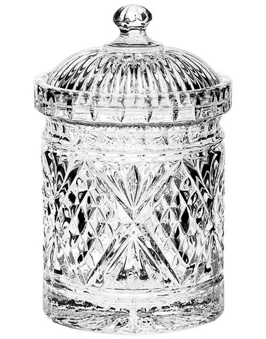 Dublin Crystal Cookie Jar