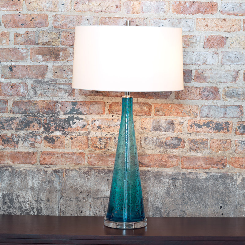 Lampe de table 33 po London, Bleu