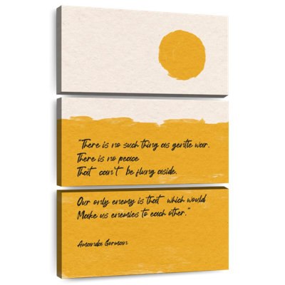 Gentle War Quote
