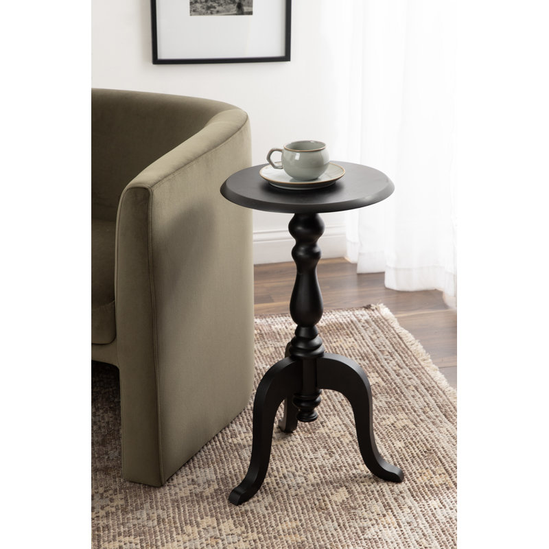 Table d'appoint Arliana, Noir