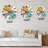 Minimal Elementary and Geometric Compostions XXXXII - Modern wall clock-59913549