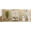 Meuble-lavabo 24 po avec rangement pratique et lavabo en céramique lisse-939958406