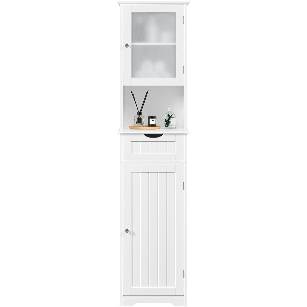 Freestanding Linen Cabinet Latitude Run®