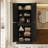 23.6'' W X 71'' H X 15.8'' D Bathroom Cabinet With 1 Center Drawer, Wood Storage Bathroom Cabinet With 4 Doors-88502125