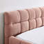 Grand cadre de lit tapissier grand avec tissu épais, lit plateforme grand format en chenille avec tête de lit et structure solide. Aucun sommier tapissier requis (68 po x 86,5 po x 23,5 po)-1370749888