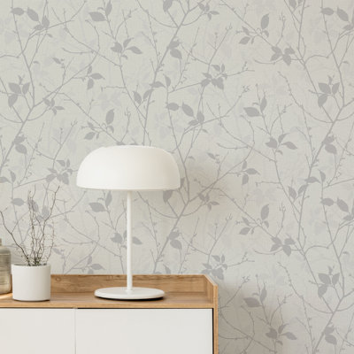 Double rouleau floral Grimbald