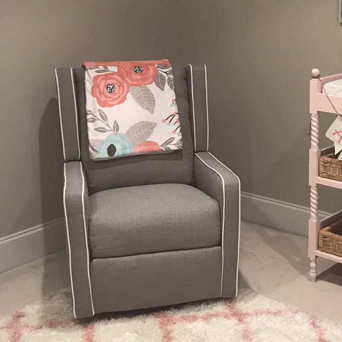 Viv Rae Hudak Swivel Reclining Glider Reviews Wayfair Canada