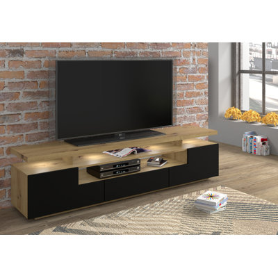 Karthic Unfinished TV Stand for TVs up to 75"