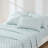 Daisy Checkered Aqua Sheet Set-112005193