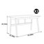 Bureau utilitaire rétro de style européen-327136155