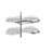 Maple Two-Tier "Cloud" Optimizer for 15" Right Opening/Blind Left Corner Cabinets-23617851-115786168