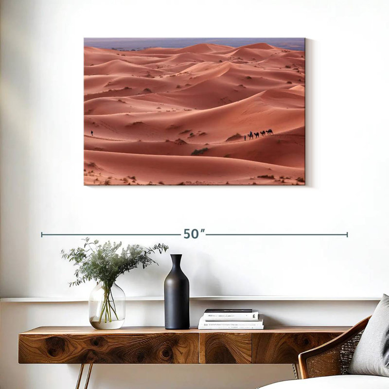 Alvord Sahara Desert Caravan, 24" H x 36" W
