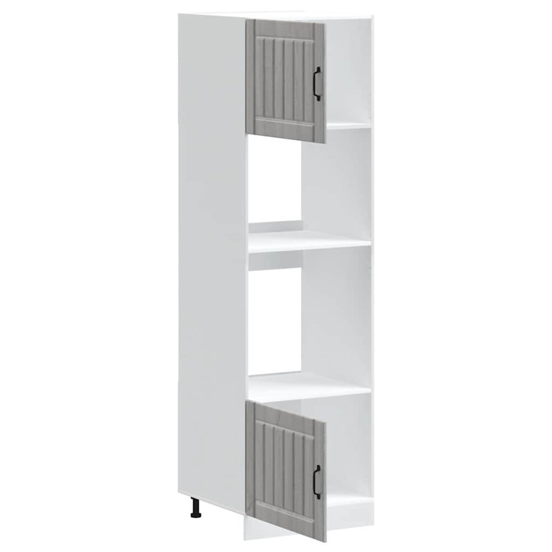 Lucca Oven Cabinets Lucca, Grey Sonoma