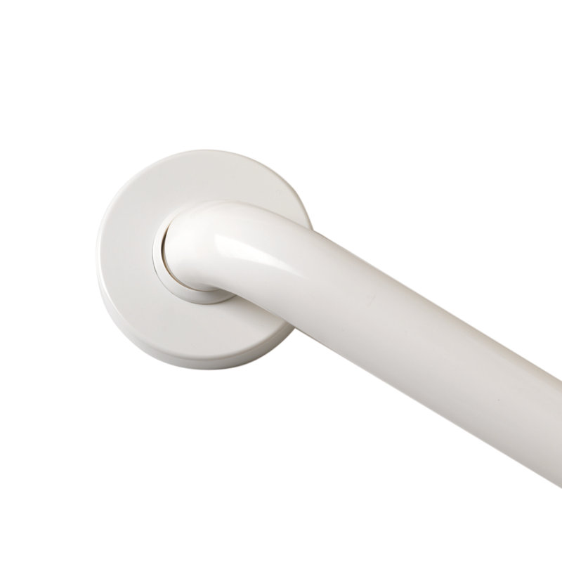Barre d'appui droite en vinyle Contractor Series, Blanc, l 24 po