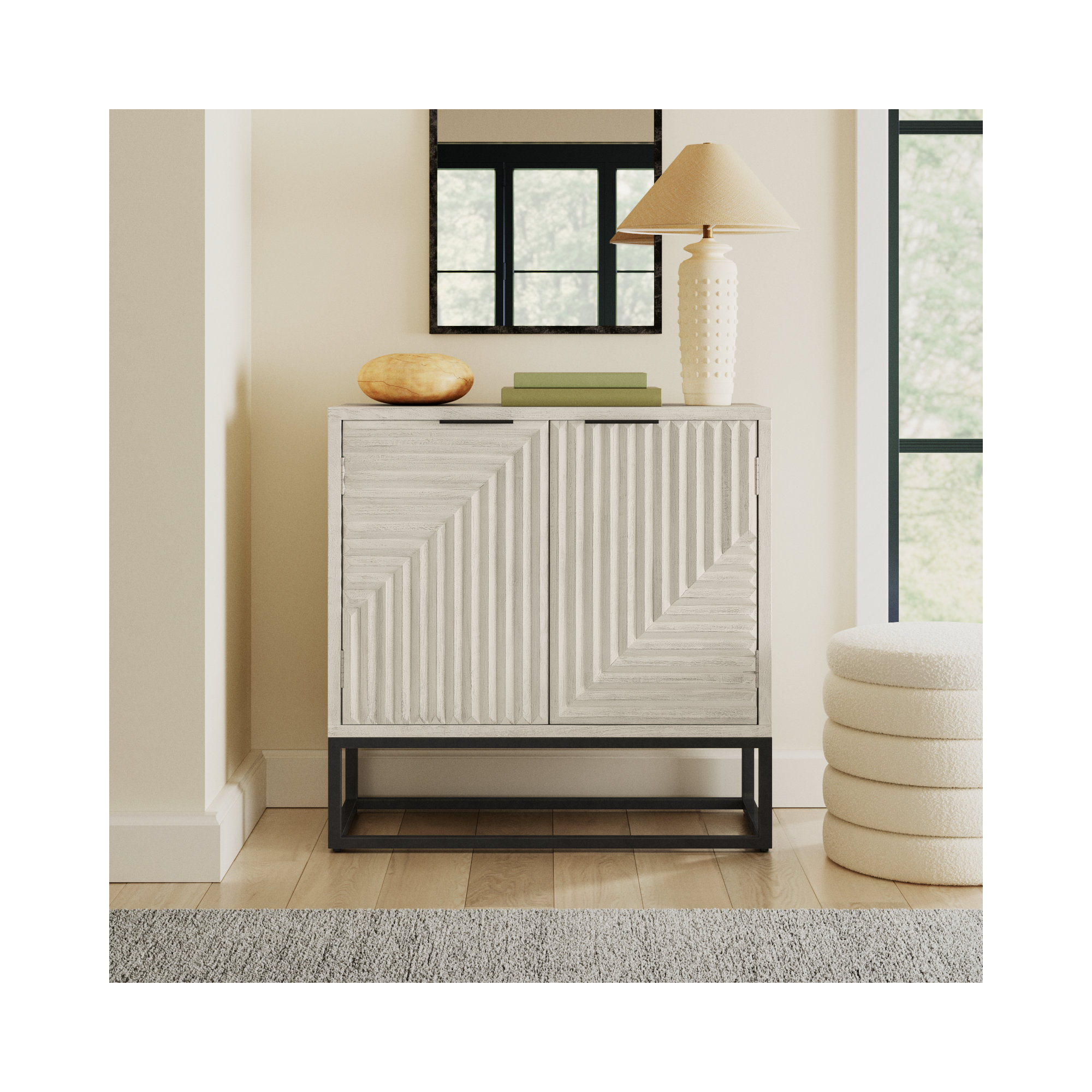 Keelah 2-Door Accent Cabinet