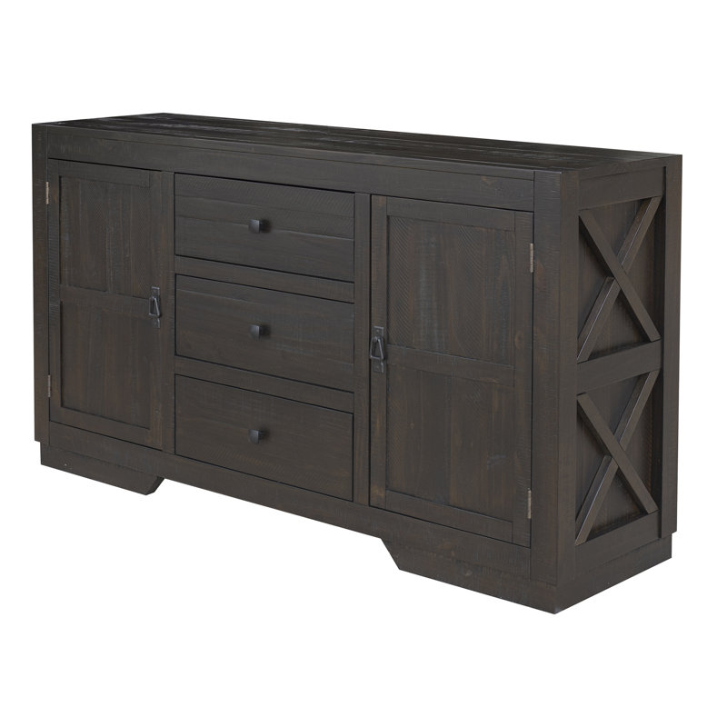 Crescent Sideboard Dark Brown