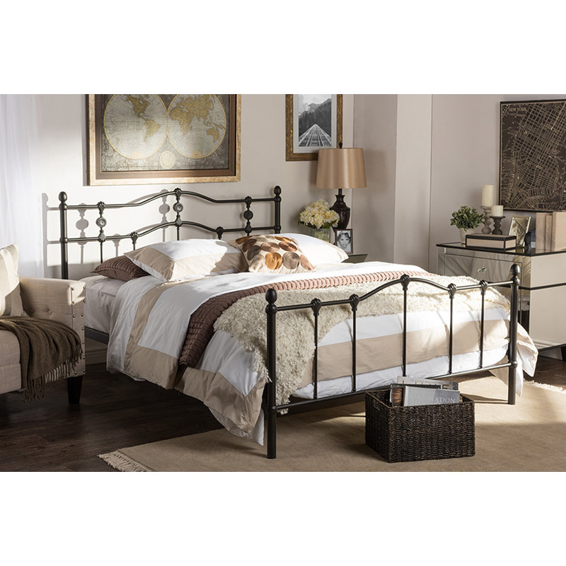 Calysta Metal Slat Bed, Full