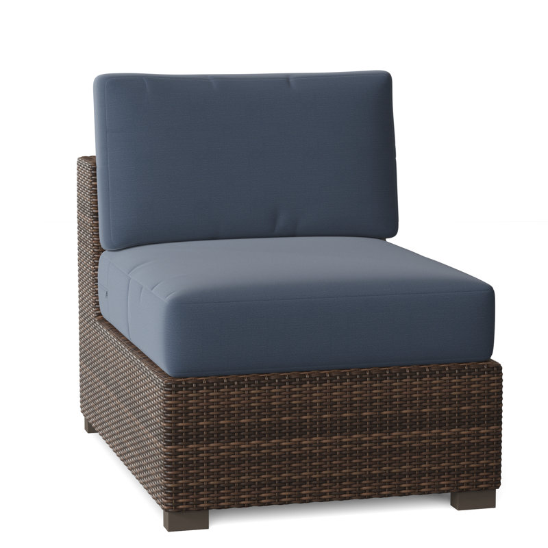 Montecito Outdoor Lounge Chair, Spectrum Denim Sunbrella® Plainweave