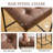 Backless Counter Bar Stools With Footrest-1864927880