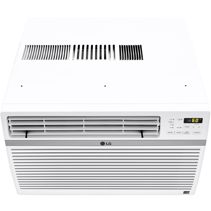 LG 8,000 BTU White Window Air Conditioner with Remote Control