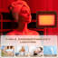 Sauna infrarouge pour 2 personnes avec chauffage à spectre complet - Sauna sec d'intérieur avec 5 panneaux de carbone, 1 tube de carbone, une barre d'oxygène et 7 bandes lumineuses de couleur, fabriqué à partir de pruche du Canada, 110 V