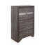 Commode de style moderne avec tiroirs de rangement et tiroir à bijoux, coffre de rangement pour espace de vie