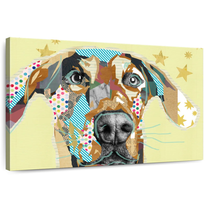 Brampt Doberman Collage, 34" H x 51" W