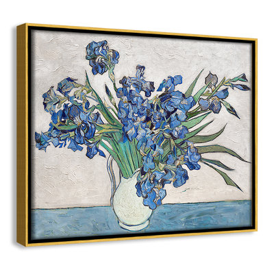 Imprimé iris bleu par Vincent Van Gogh