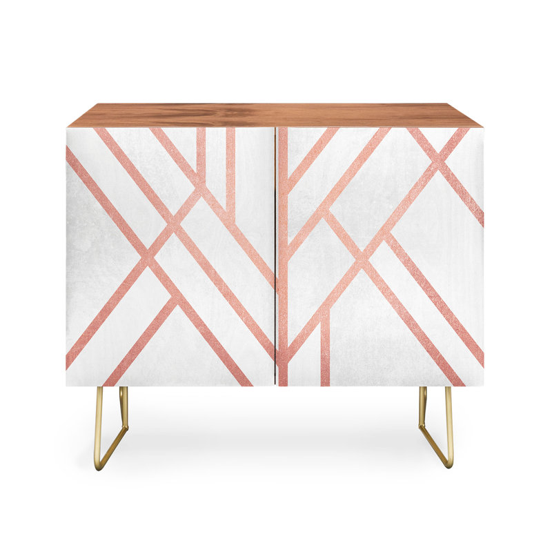 Crédence 2 portes Elisabeth Fredriksson, Brun