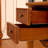 Retro Simple Brown Solid Wood Writing Desk